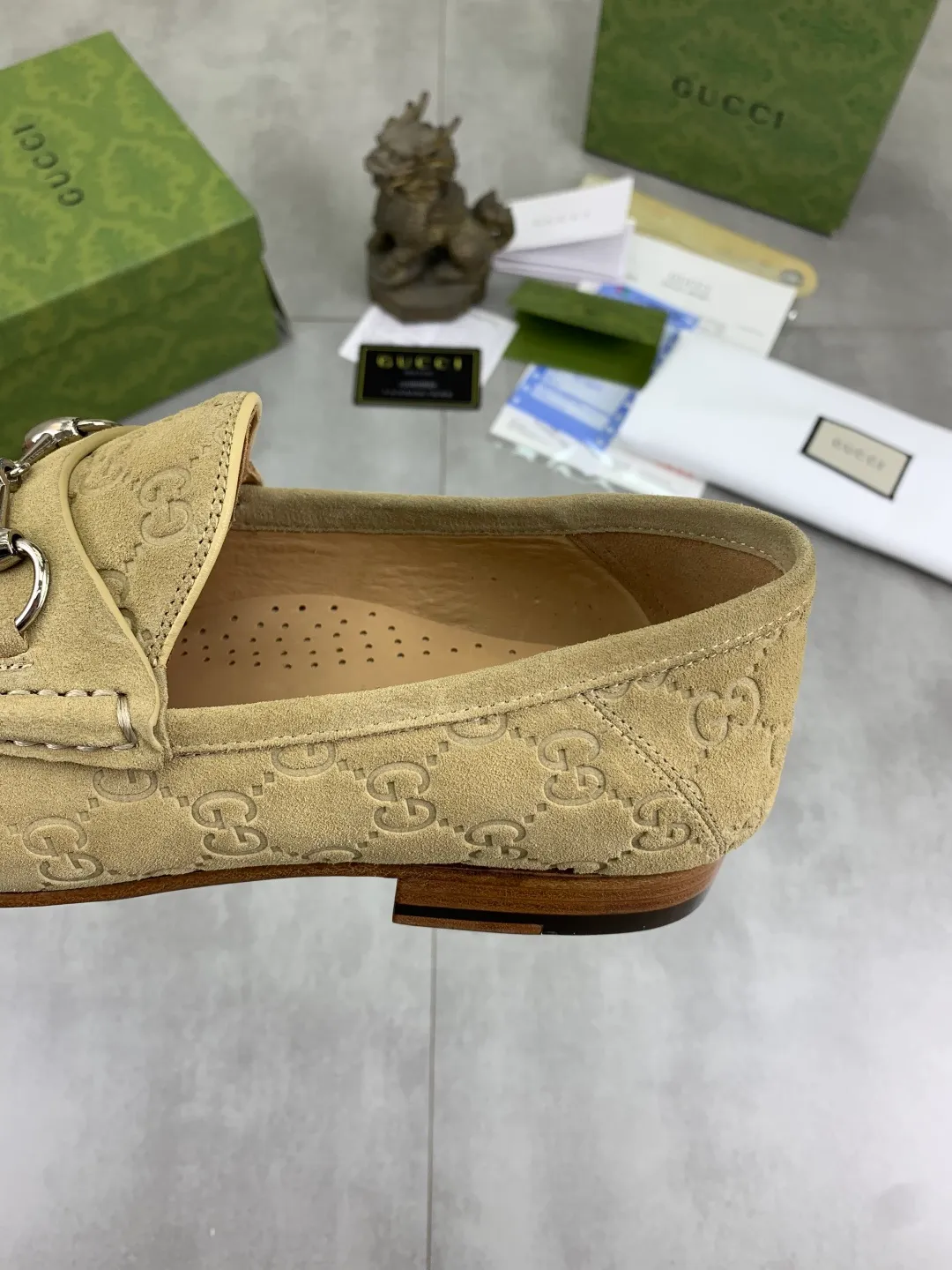 Men's men's shoes 💰P540 [New style] Water-dyed cowhide 💰💎💎💎 [Gucci] Gucci high-end men's formal business leather shoes, original order 1:1 authentic goods! Original imported high-end washed calfskin, original metal buckle, imported first-layer cowhide lining for feet, original outsole, men's shoe size: 38-44, multiple colors available